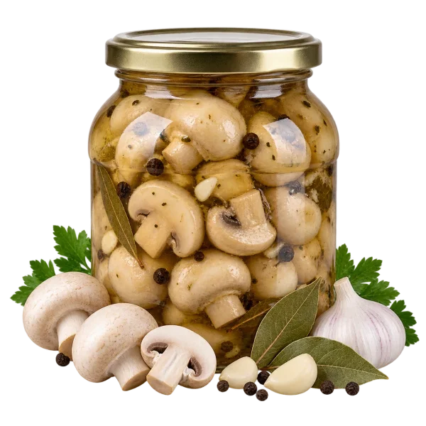 Шампиньоны маринованные